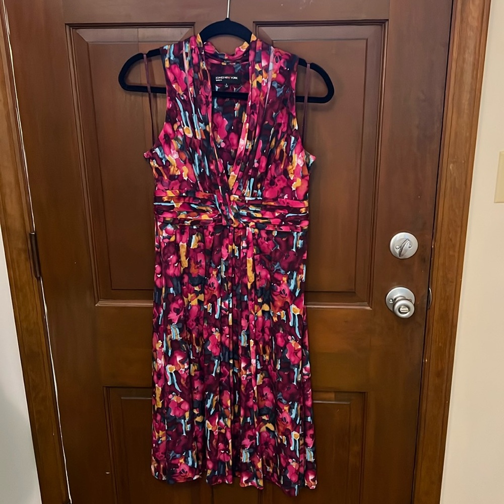 Multicolor Jones New York Size 8 Dress